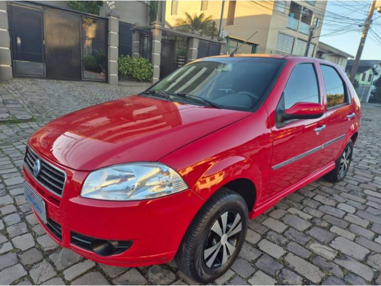 FIAT - PALIO - 2007/2008 - Vermelha - R$ 29.900,00